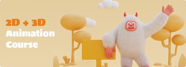 2D + 3D Animation Combo Course